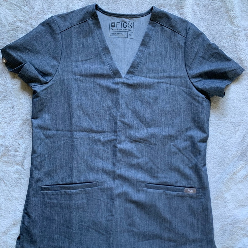 Figs rare 💙 XS/XST scrub set casma/Livingston EUC